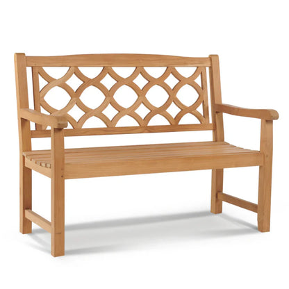 Chichester 2-Person Teak Outdoor Bench