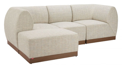 Christy Fabric Outdoor Corner Chair