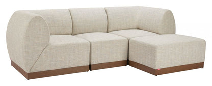 Christy Fabric Outdoor Corner Chair