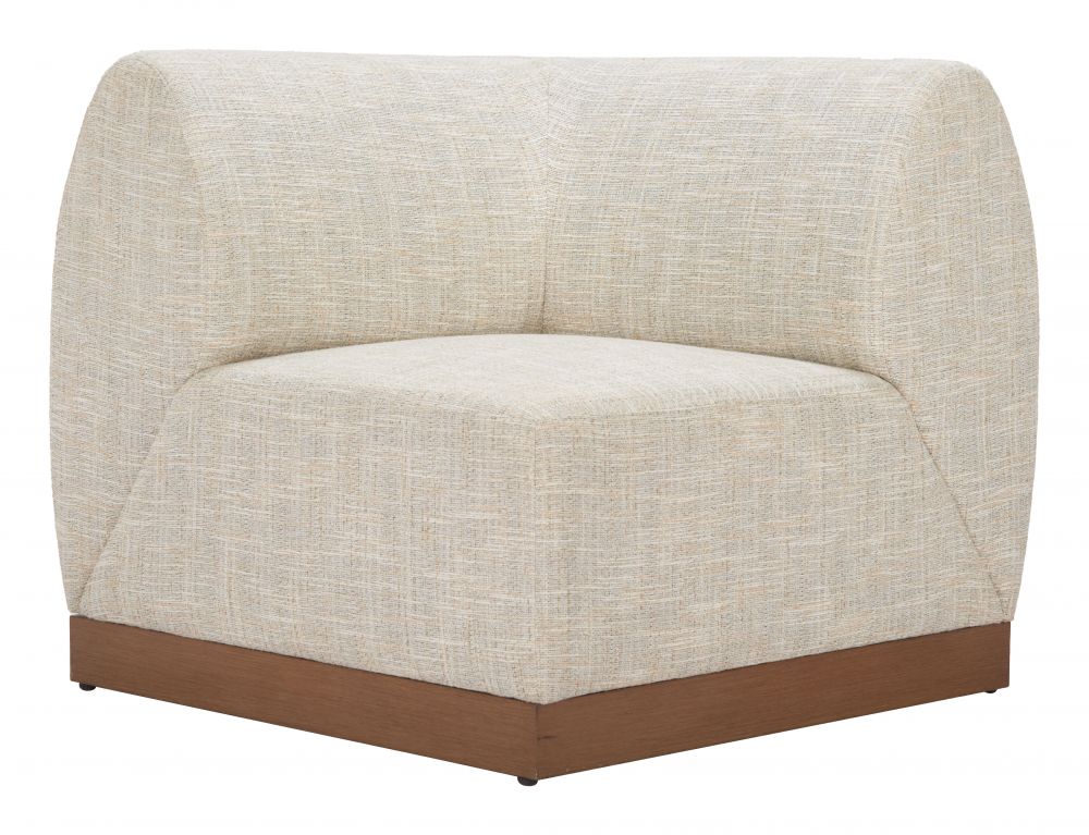 Christy Fabric Outdoor Corner Chair