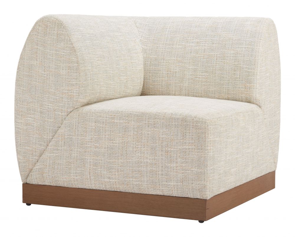 Christy Fabric Outdoor Corner Chair