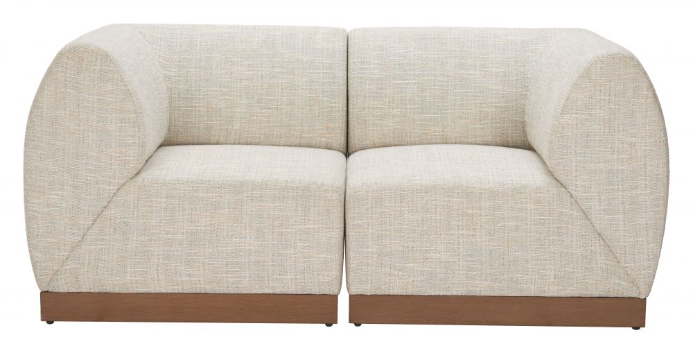 Christy Fabric Outdoor Corner Chair