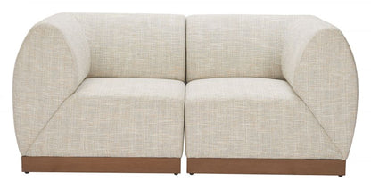 Christy Fabric Outdoor Corner Chair
