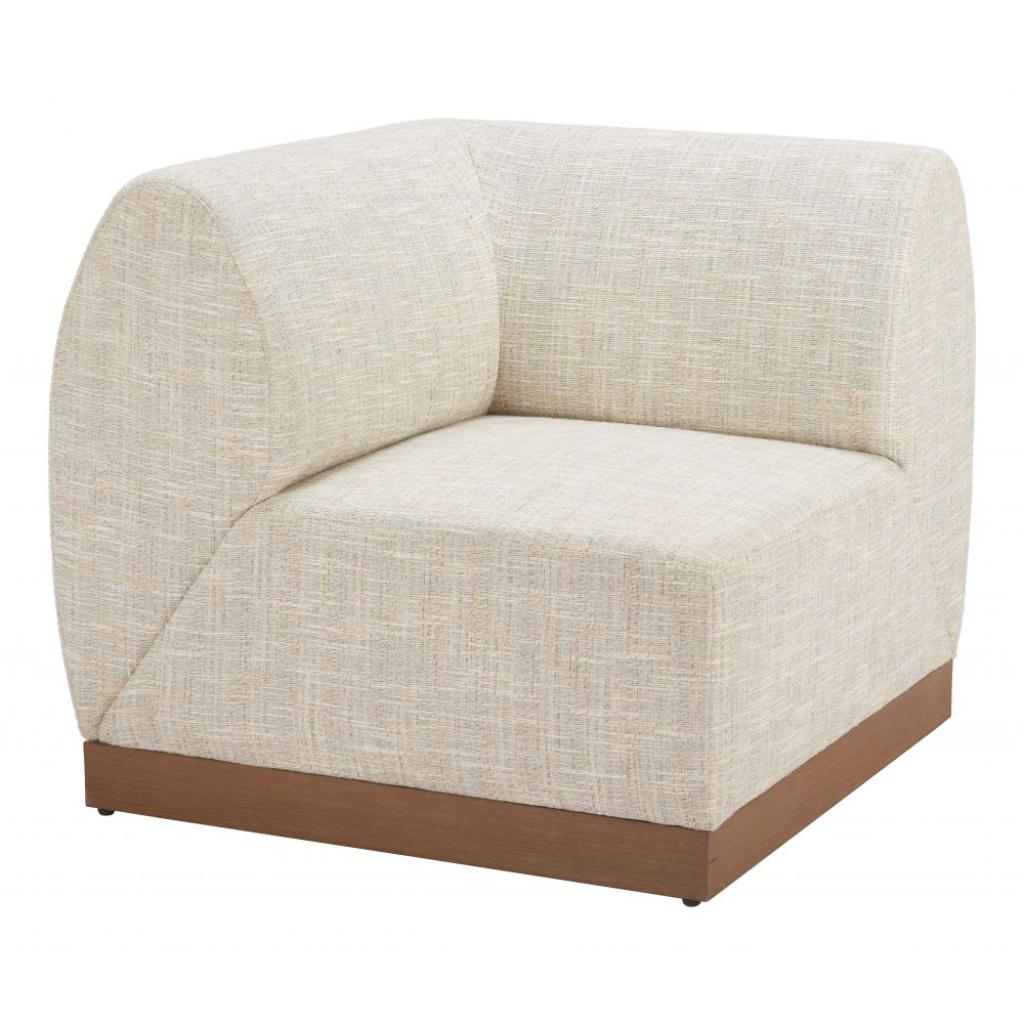 Christy Fabric Outdoor Corner Chair