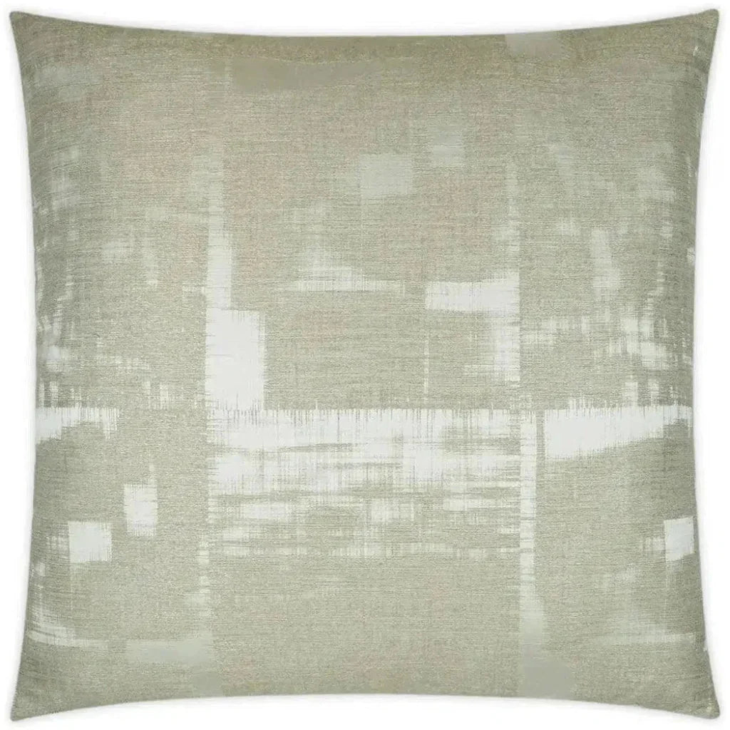Ciara Alabaster Abstract Tan Large Throw Pillow Insert