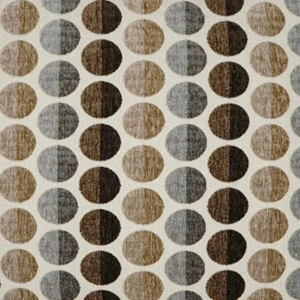 Circus Cafe© Dots Brown Taupe Large Throw Pillow Insert