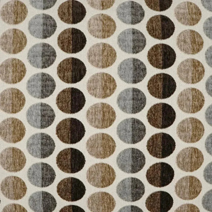 Circus Cafe© Dots Brown Taupe Large Throw Pillow Insert