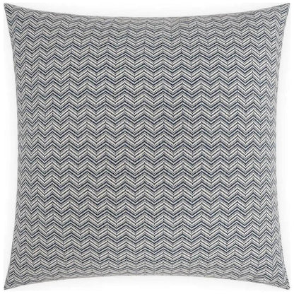 Cirrus Navy Blue Throw Pillow With Insert