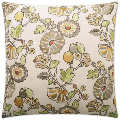 Clarissa Brown Throw Pillow With Insert