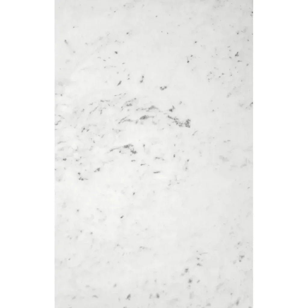 Clement Marble Side Table White & Gold