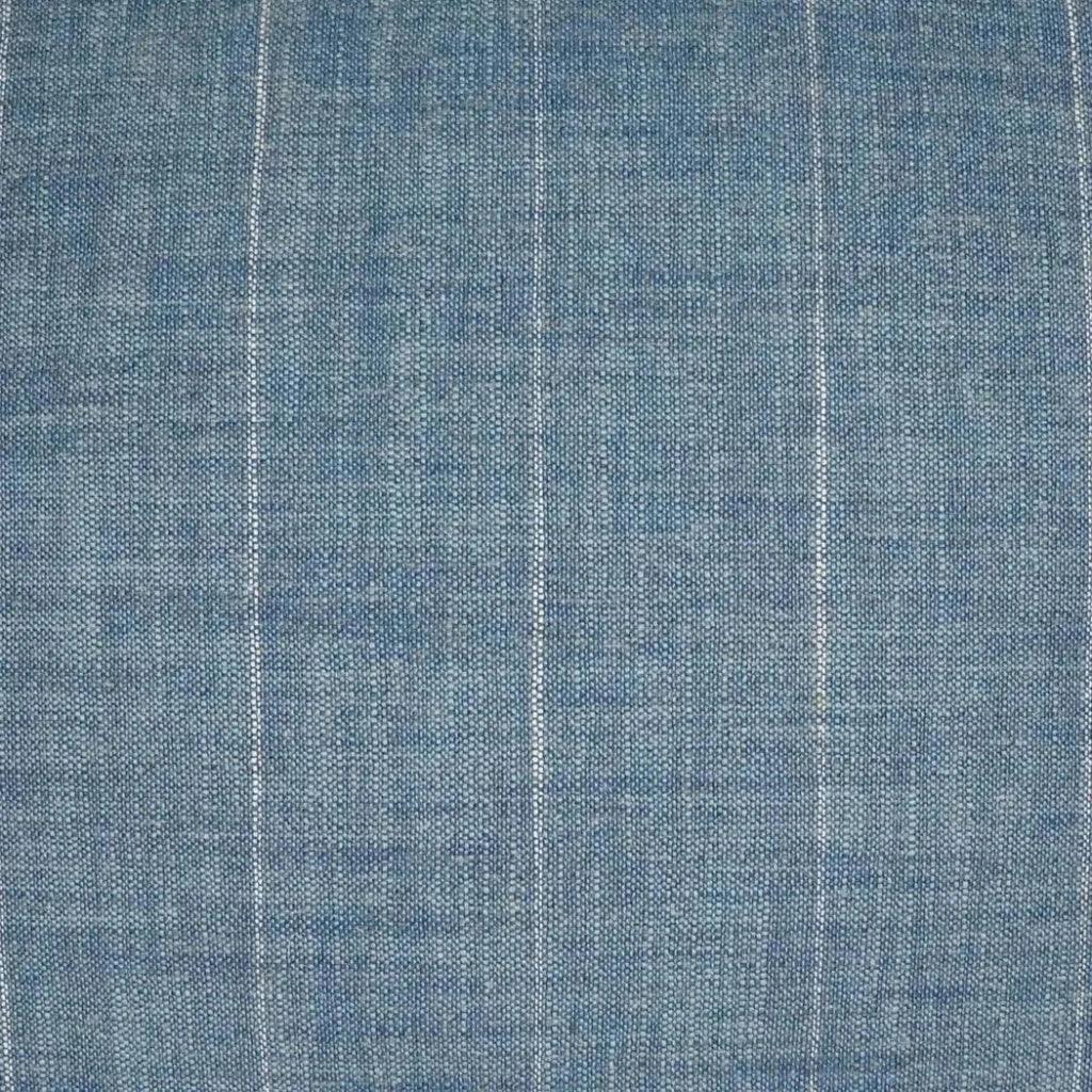Clip It Stripes Blue Large Throw Pillow Insert