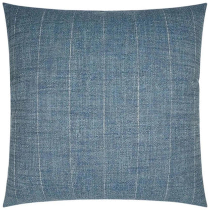 Clip It Stripes Blue Large Throw Pillow Insert