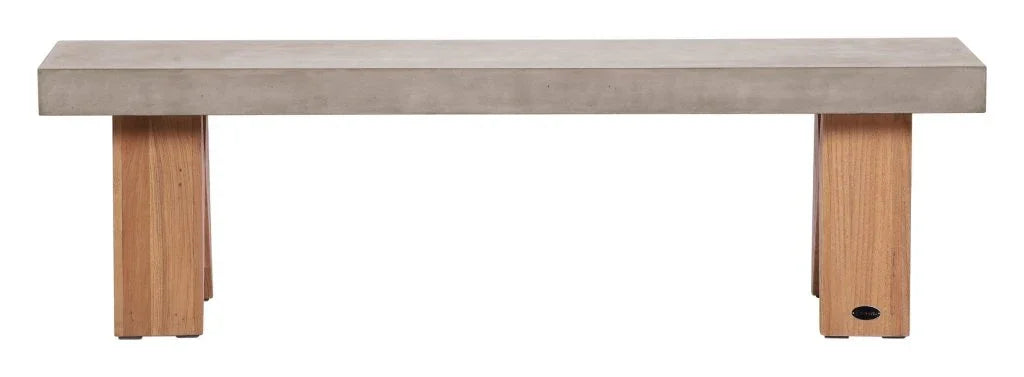 Clip Concrete Top Patio Bench