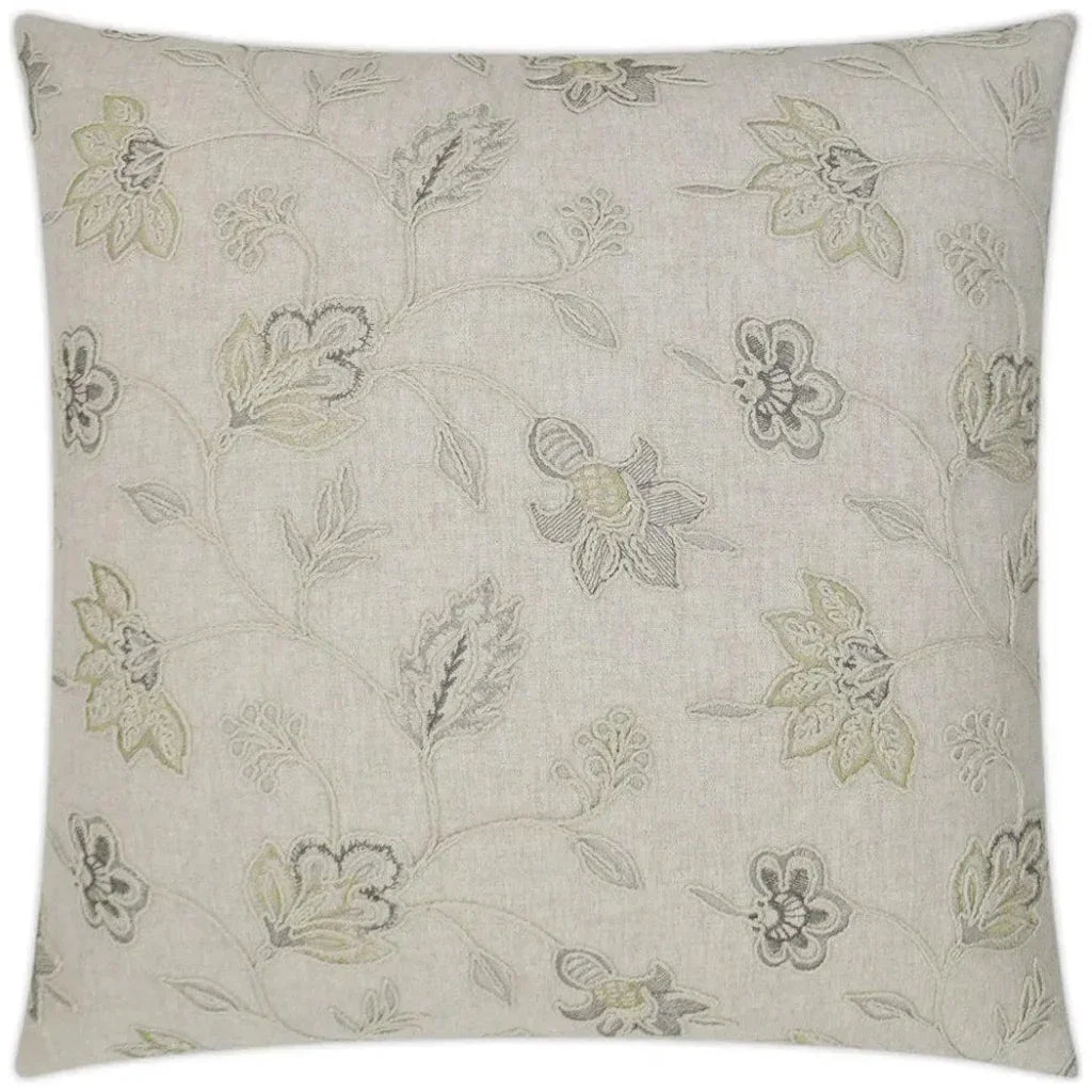 Clippert Off-White Throw Pillow With Insert