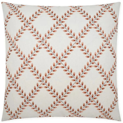 Clover Lane Coral Red Throw Pillow Insert