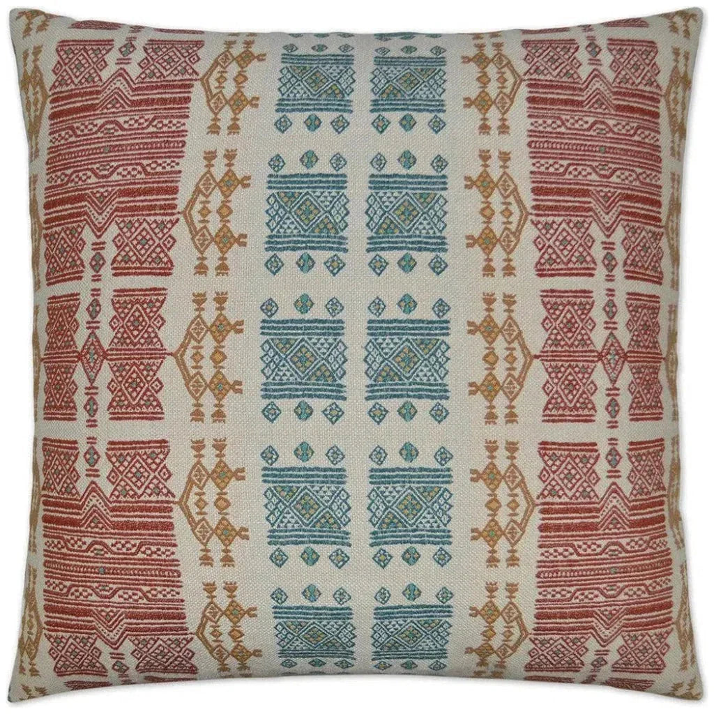Cochise Blue Throw Pillow With Insert