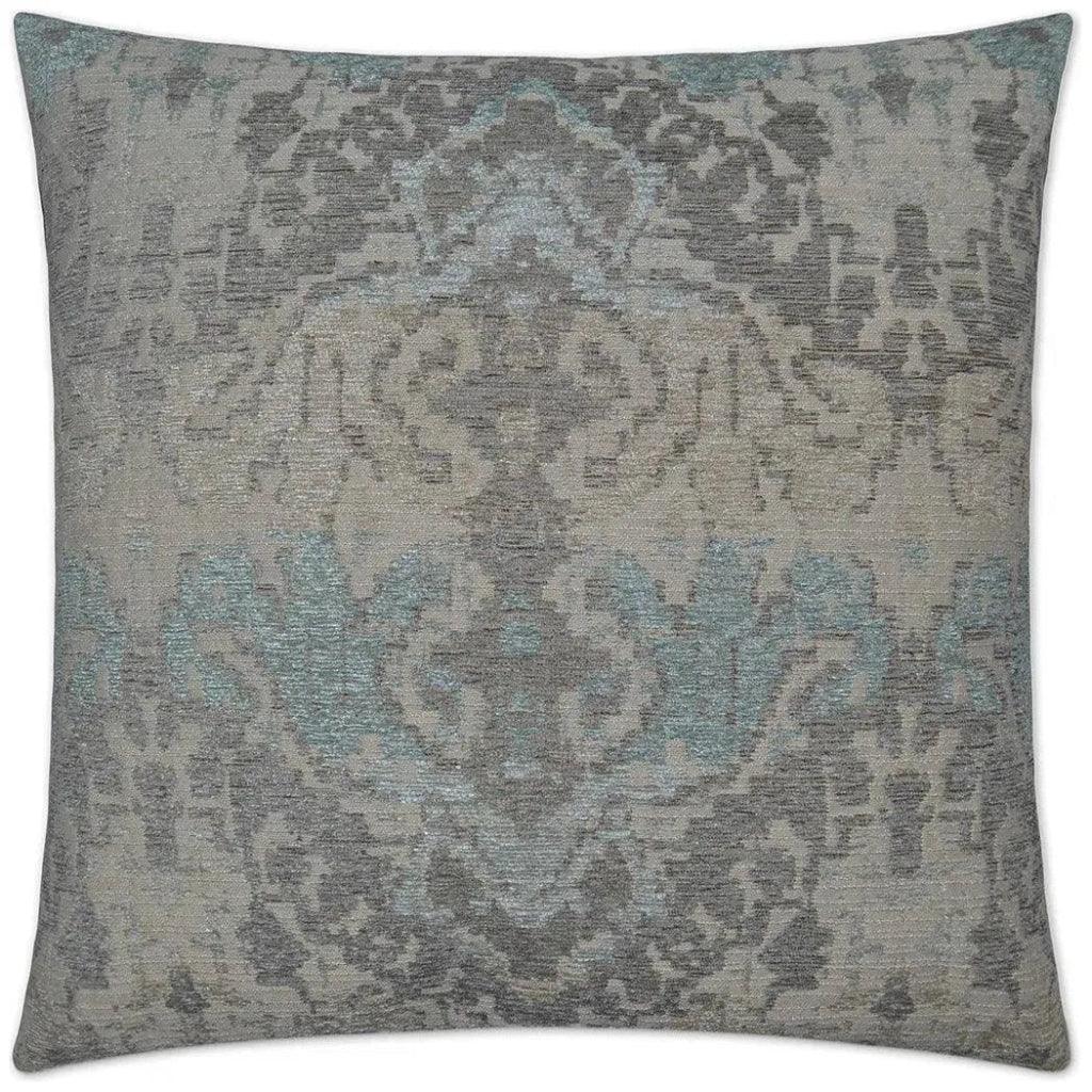 Collector Mist Grey Throw Pillow With Insert
