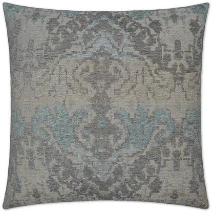 Collector Mist Grey Throw Pillow With Insert