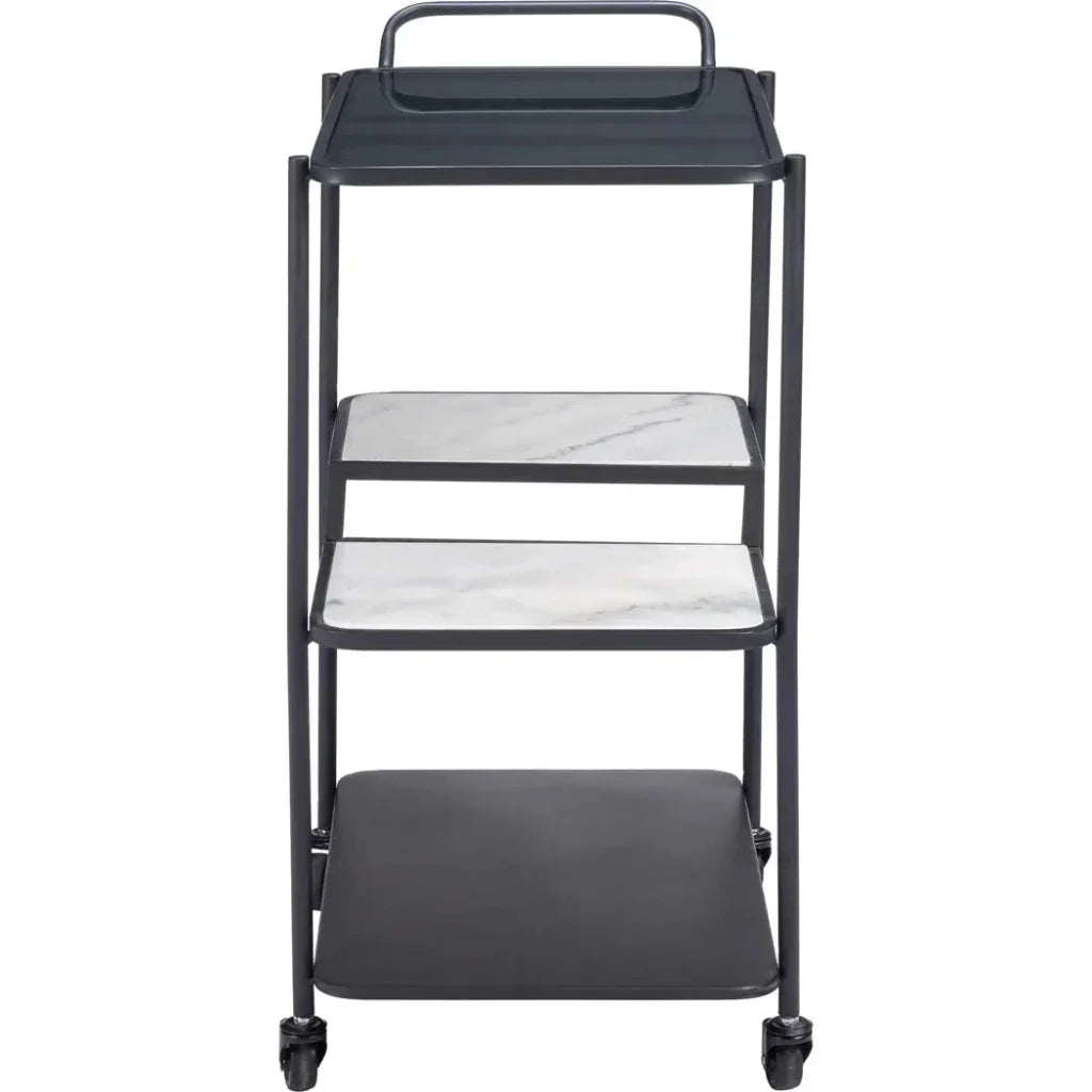 Constanza Bar Cart Black