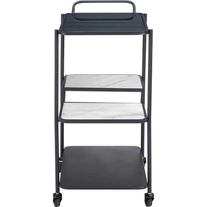 Constanza Bar Cart Black
