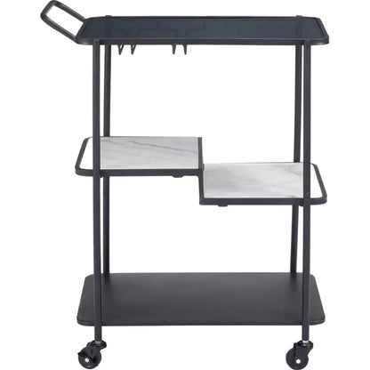 Constanza Bar Cart Black