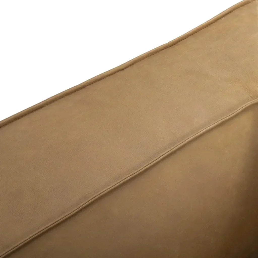 Contemporary Leather Club Sofa