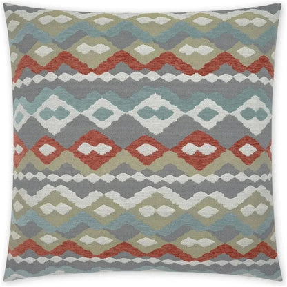 Coral Copper Mist Large Throw Pillow Insert