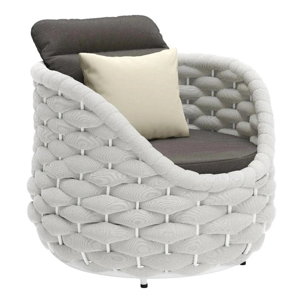 Coral Reef Accent Chair Gray