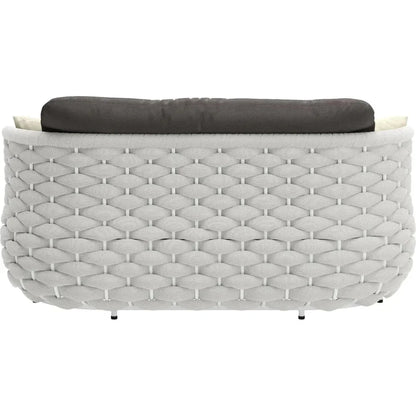 Coral Reef Loveseat Gray