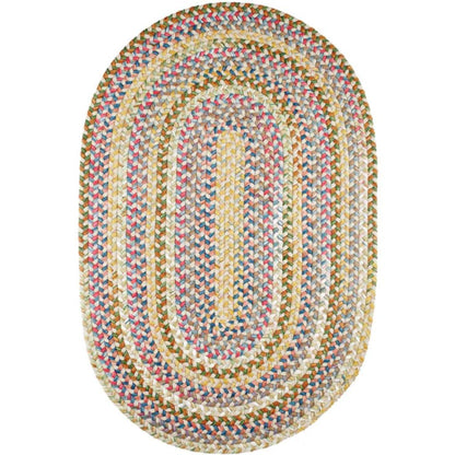 Country Jewel Braided Oval Reversible Outdoor Area Rugs