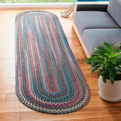 Country Jewel Braided Runner Reversible Outdoor Area Rugs