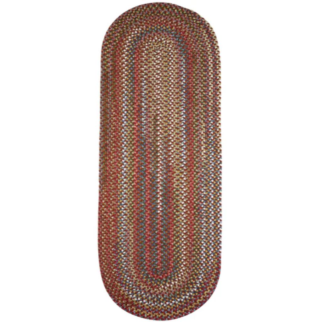 Country Jewel Braided Runner Reversible Outdoor Area Rugs