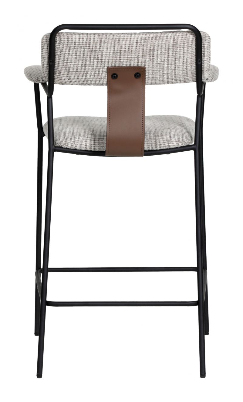 Couva Chenille Fabric Counter Stool 2PC