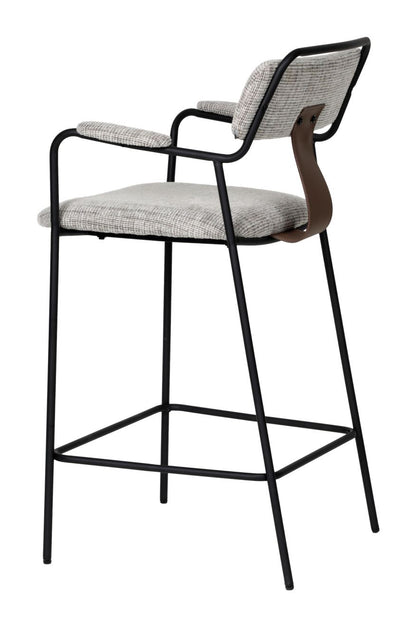 Couva Chenille Fabric Counter Stool 2PC