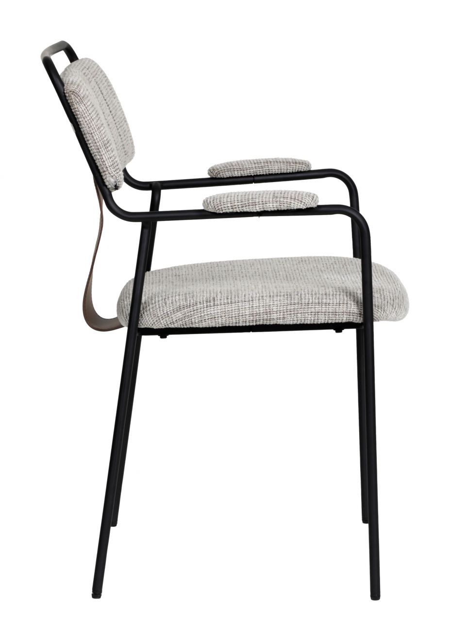 Couva Chenille Fabric Dining Chair 2PC
