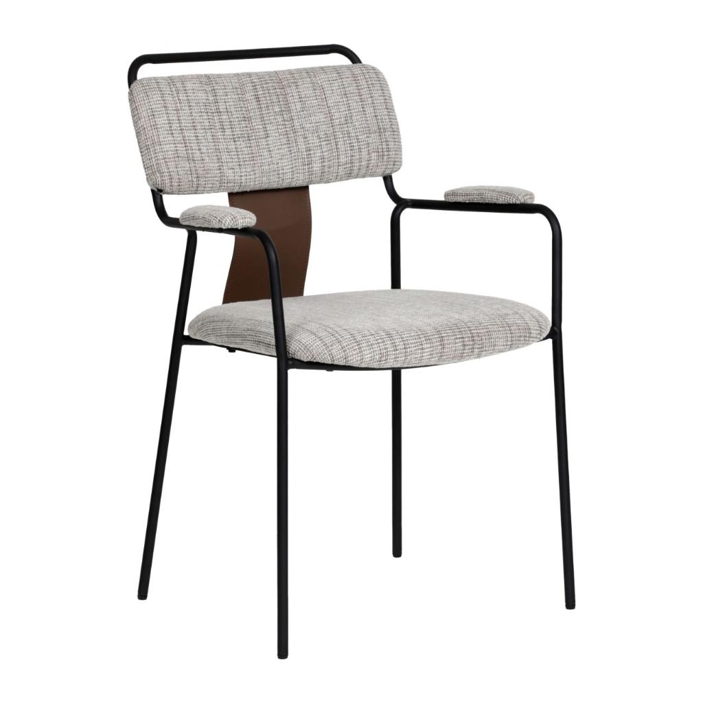 Couva Chenille Fabric Dining Chair 2PC
