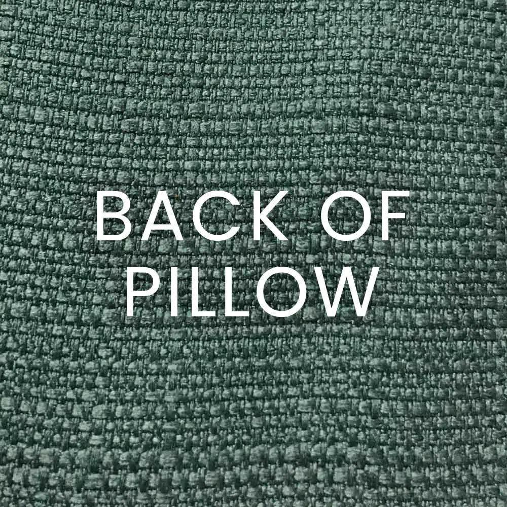 Crillon Aqua Blue Throw Pillow With Insert