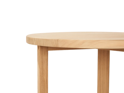 Cross Legs Nesting Teak Patio Side Table