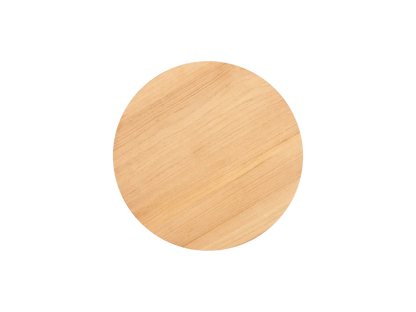 Cross Legs Nesting Teak Patio Side Table