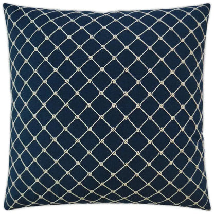 Crossroads Blue Throw Pillow With Insert