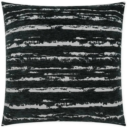 Cruz Black  Large Throw Pillow With Insert