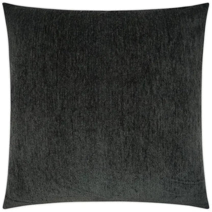 Cuddle Charcoal Black Throw Pillow Insert