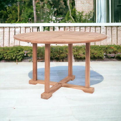 Curtis 47.25-inch Round Outdoor Dining Table