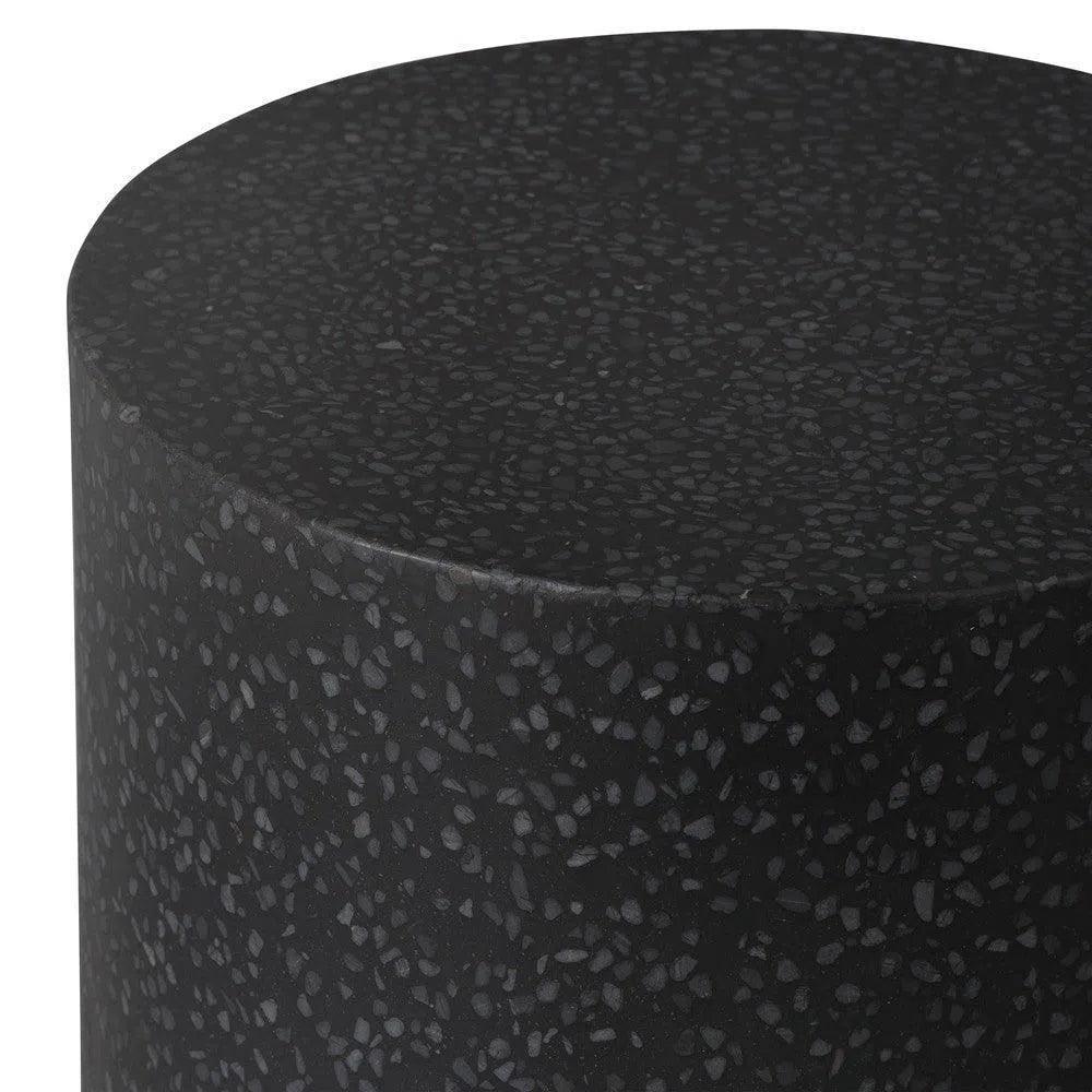 Cylinder 18 in.Terrazzo Garden Stool