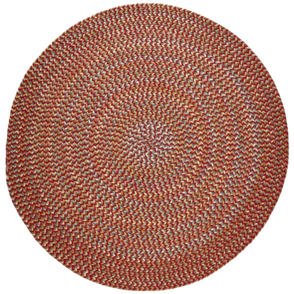 Cypress Braided Round Reversible Area Rugs