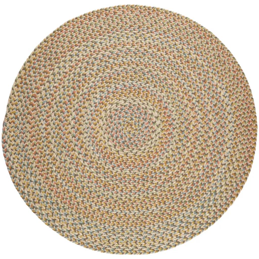 Cypress Braided Round Reversible Area Rugs