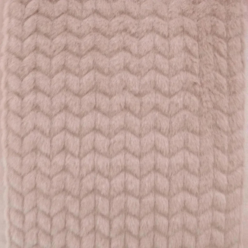 Dainty Band Blush Pink Throw Pillow Insert