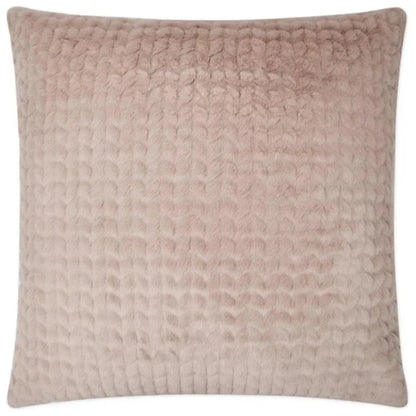 Dainty Blush Pink Throw Pillow With Insert