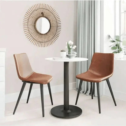 Daniel Performance Fabric Armless Dining Chair 2PC