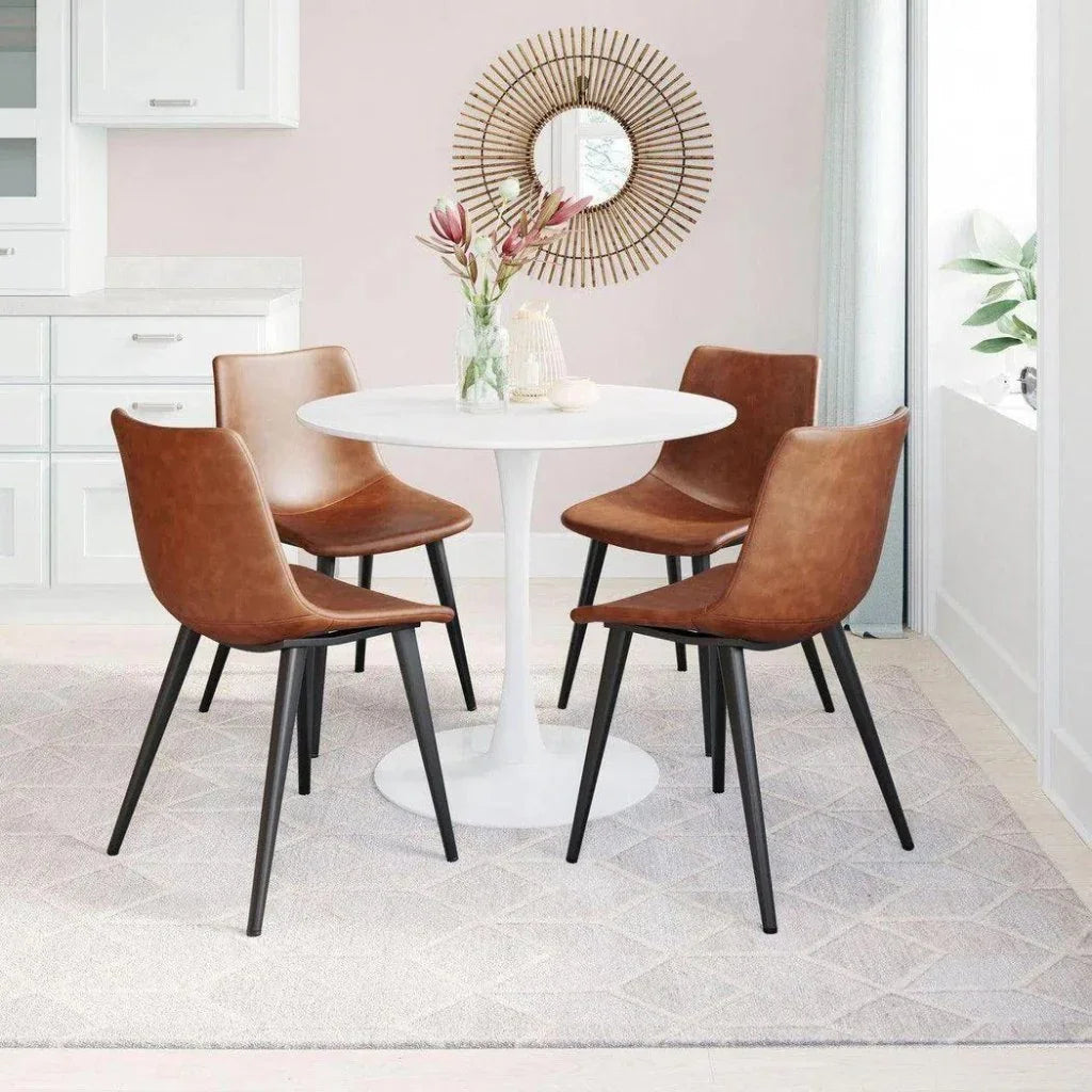 Daniel Performance Fabric Armless Dining Chair 2PC